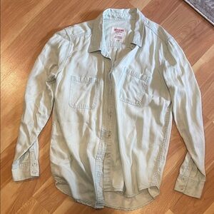 Mossimo Supply Co. Sky Blue Button-Down Shirt